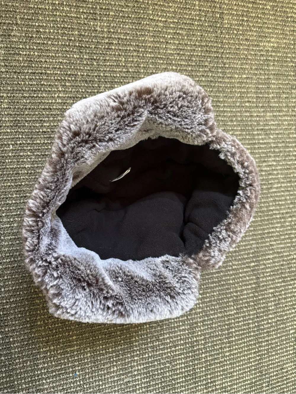 Screamer Space Camp Hat with Faux Fur Lining